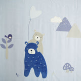 FUNDA NORDICA CUNA DUO BEDDING RABBIT