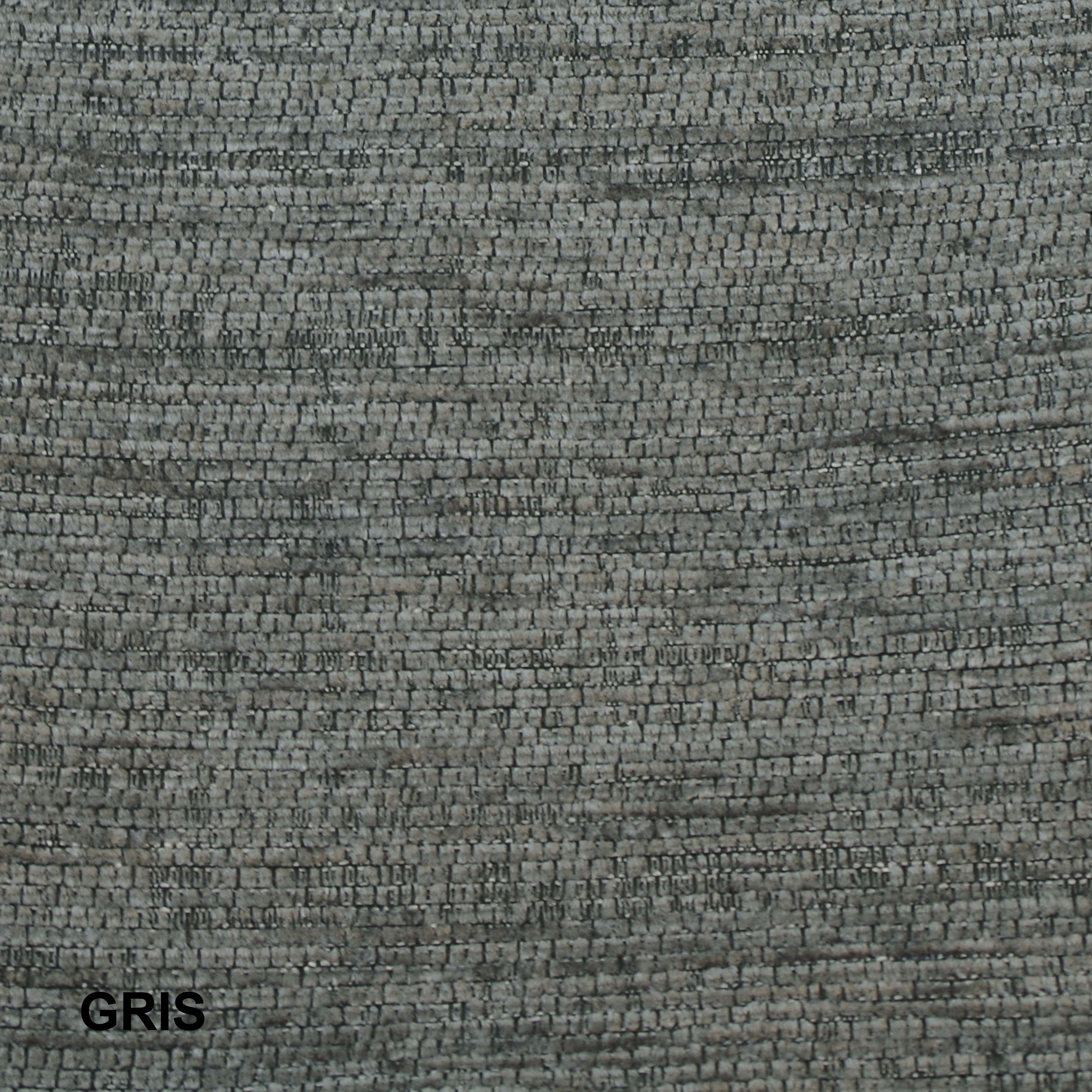 FUNDA DE COJÍN CHENILLA GRIS