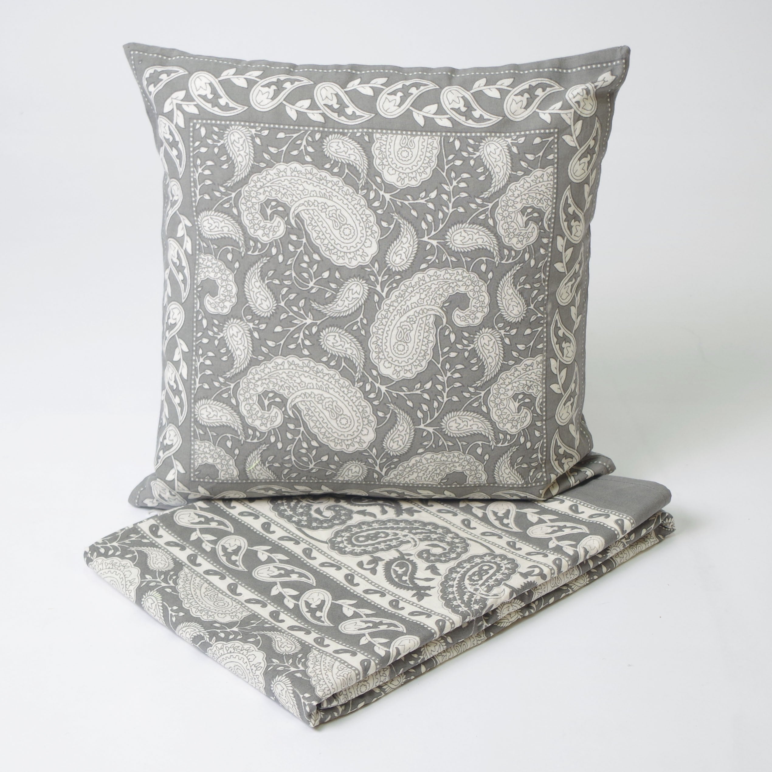 Foulard multiusos handmade cashemir gris 3