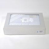 Juego de sábanas cuna coralina 004 azul
