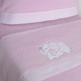 Juego de sábanas cuna coralina 004 rosa