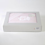 Juego de sábanas cuna coralina 004 rosa