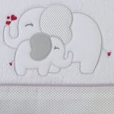 Juego de sábanas cuna coralina 004 bco/gris