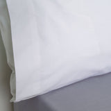 Funda almohada algodón blanco 180 hilos