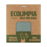 Paño bayeta ecolimpia especial cristales
