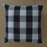 Funda de cojín cotton 45x45 negro 5059