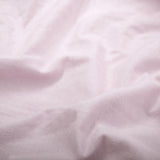 Sabana bajera cuna franela algodón rosa
