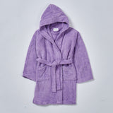 Albornoz infantil lavanda