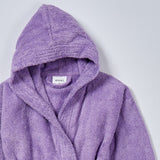 Albornoz infantil lavanda
