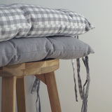 Tapeta silla cotton gris liso