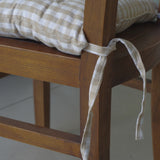Tapeta silla cotton cuadro vichy beige