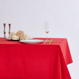 Mantel cotton rojo