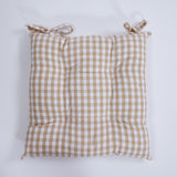 Tapeta silla cotton cuadro vichy beige