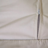 Funda saco ajustable algodón ona beige
