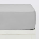 Sabanas bajeras gris perla basic plus