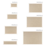 Alfombra tejido de vinilo Beige-Blanco
