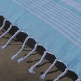 Pareo playa hamman doble 1029 turquesa