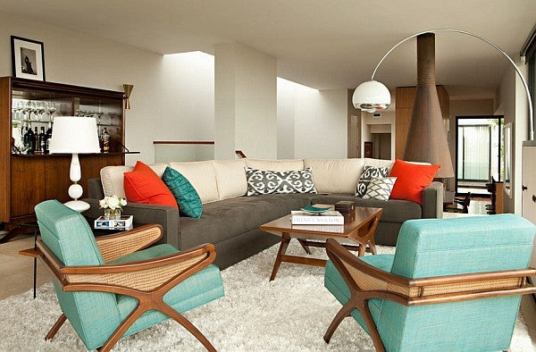 Decoración estilo retro