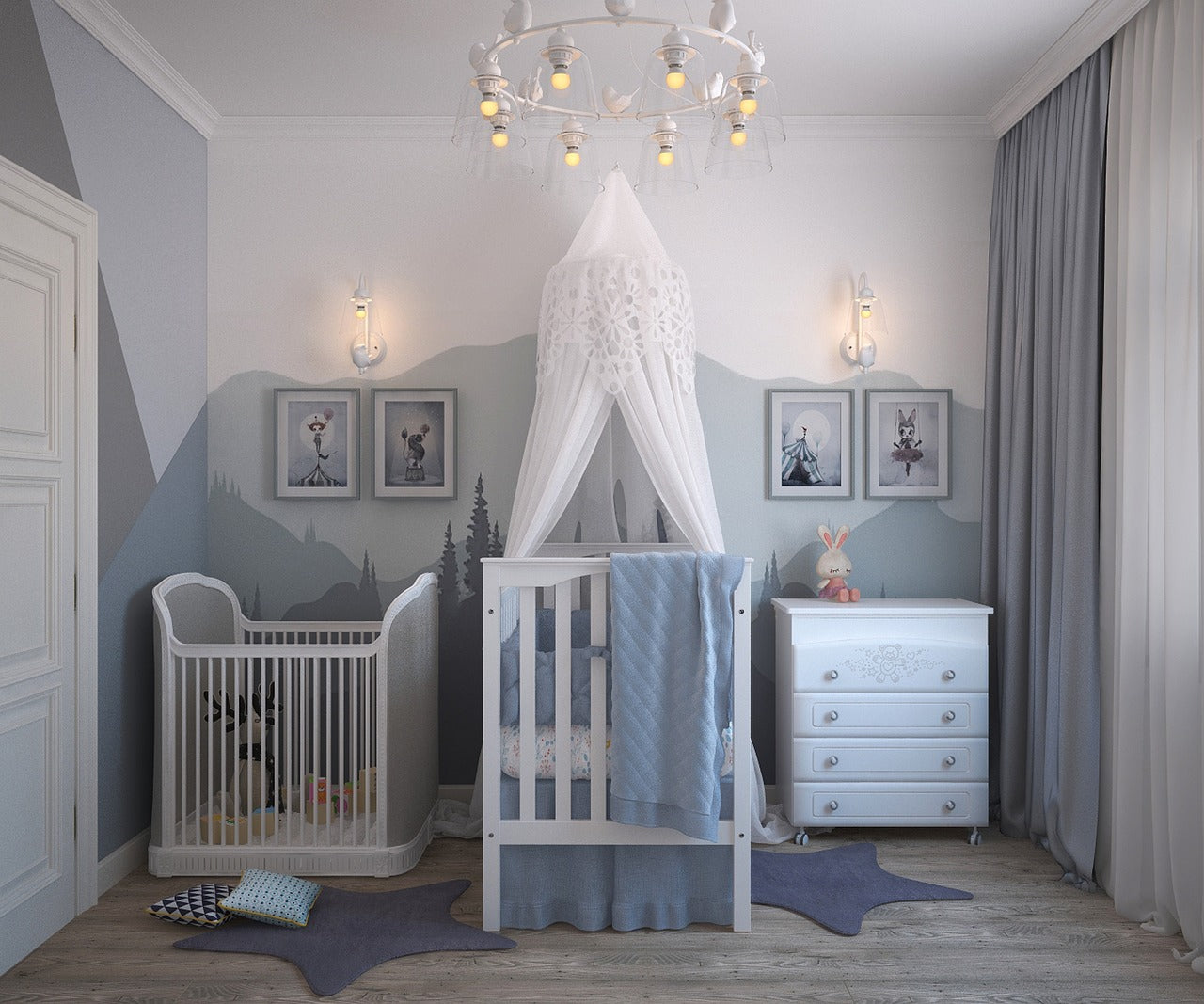 como decorar habitacion bebe