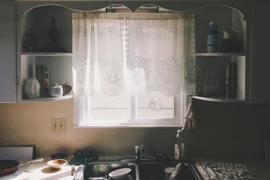 Cortina de cocina