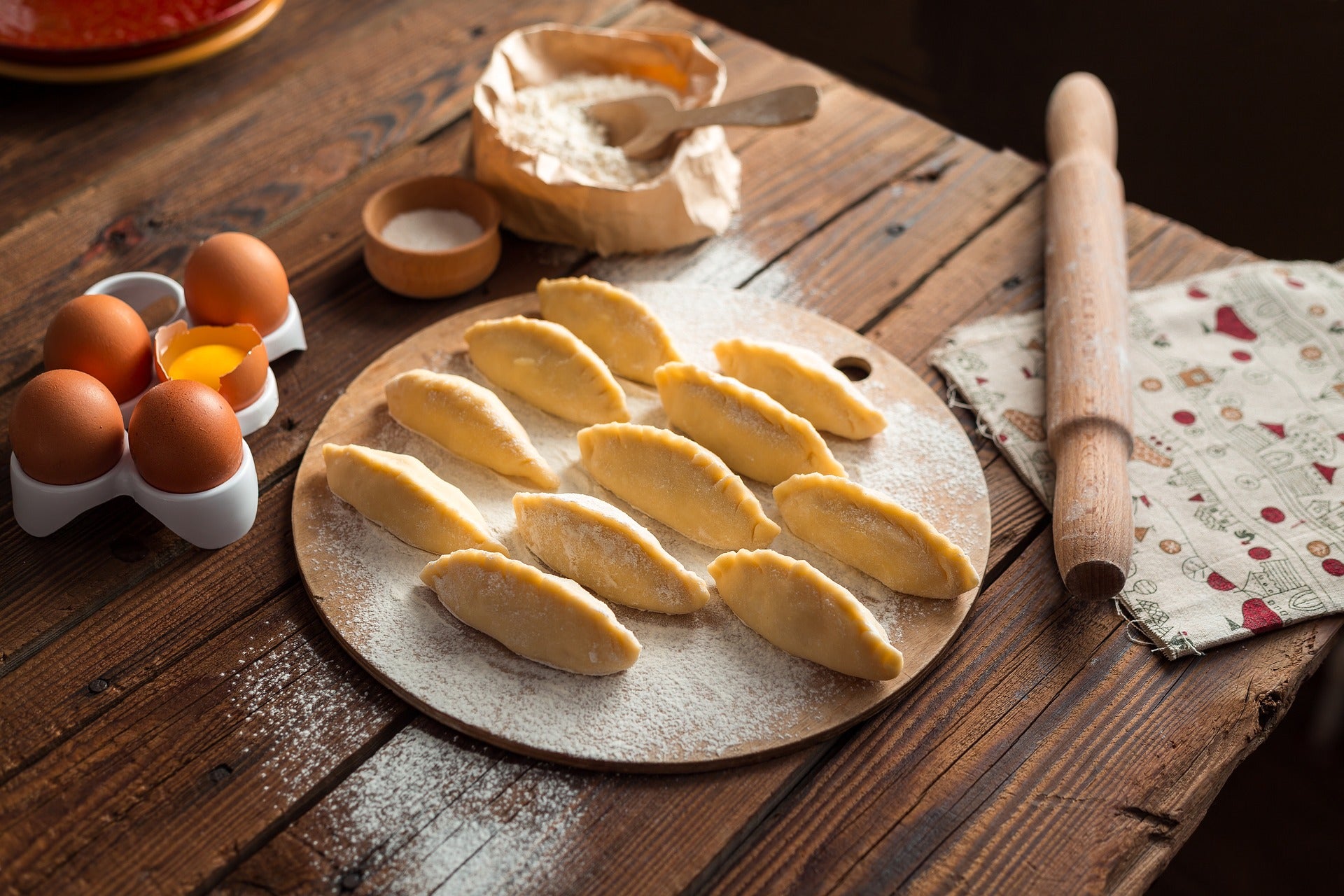 Empanadillas de manzana y canela