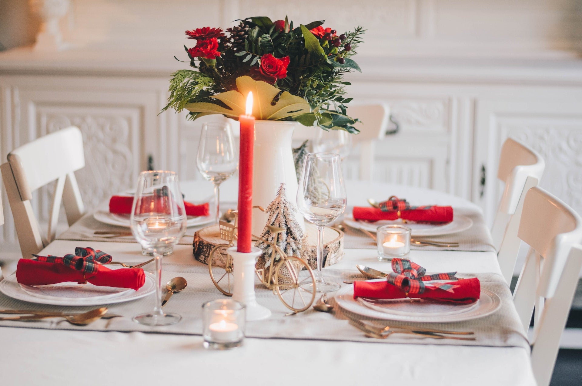 mesa de navidad