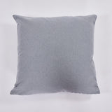 Funda de cojín cotton 45x45 vichí gris