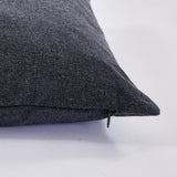 Funda de cojín cotton 45x45 carbón