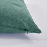 Funda de cojín cotton 45x45 verde