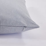Funda de cojín cotton 45x45 gris