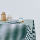 Mantel cotton vichí verde