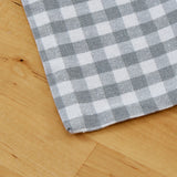 Servilletas cotton vichí gris pack 4 unidades