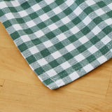 Servilletas cotton vichí verde pack 4 unidades