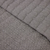 Colcha algodón Harper gris