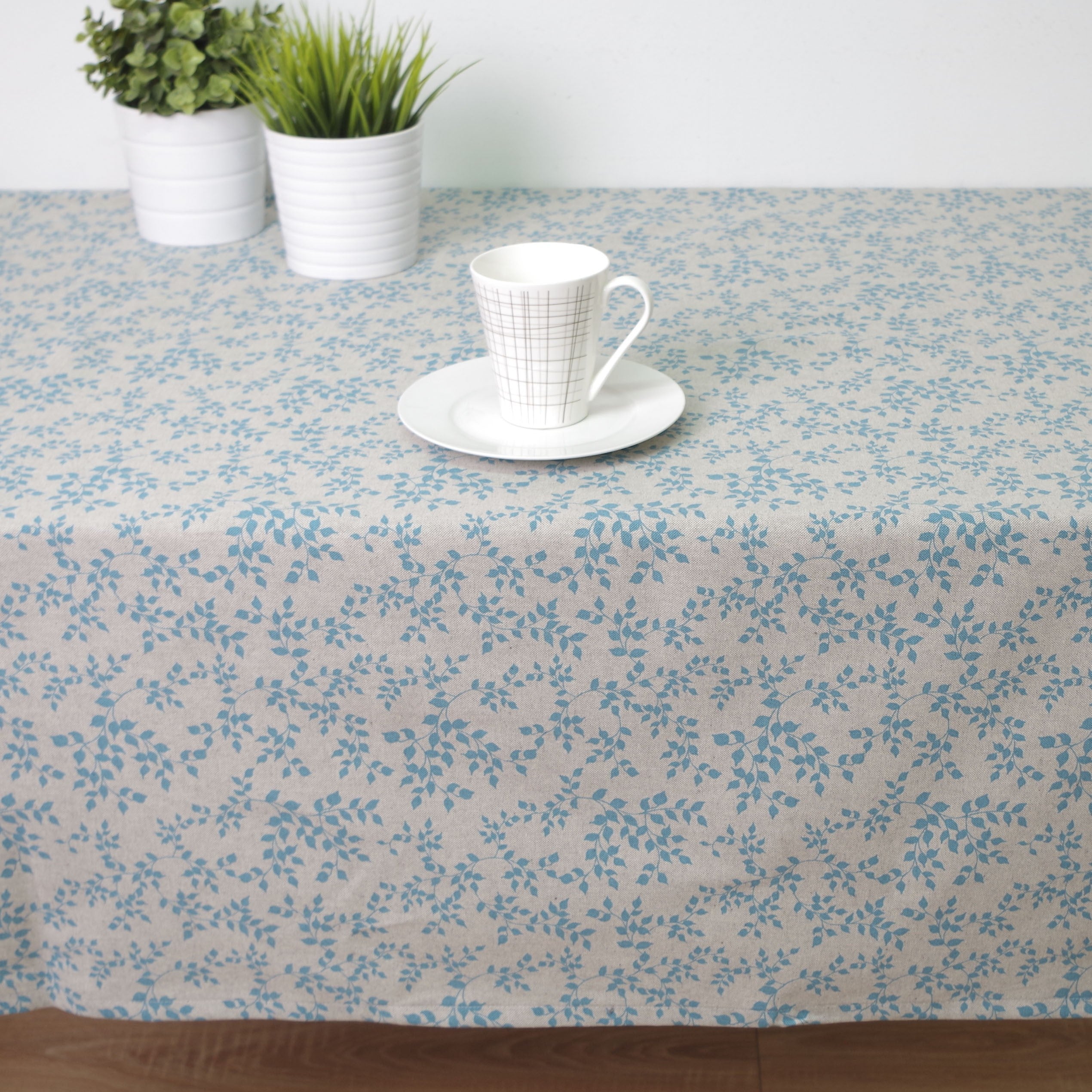 Mantel antimanchas eco polar azul