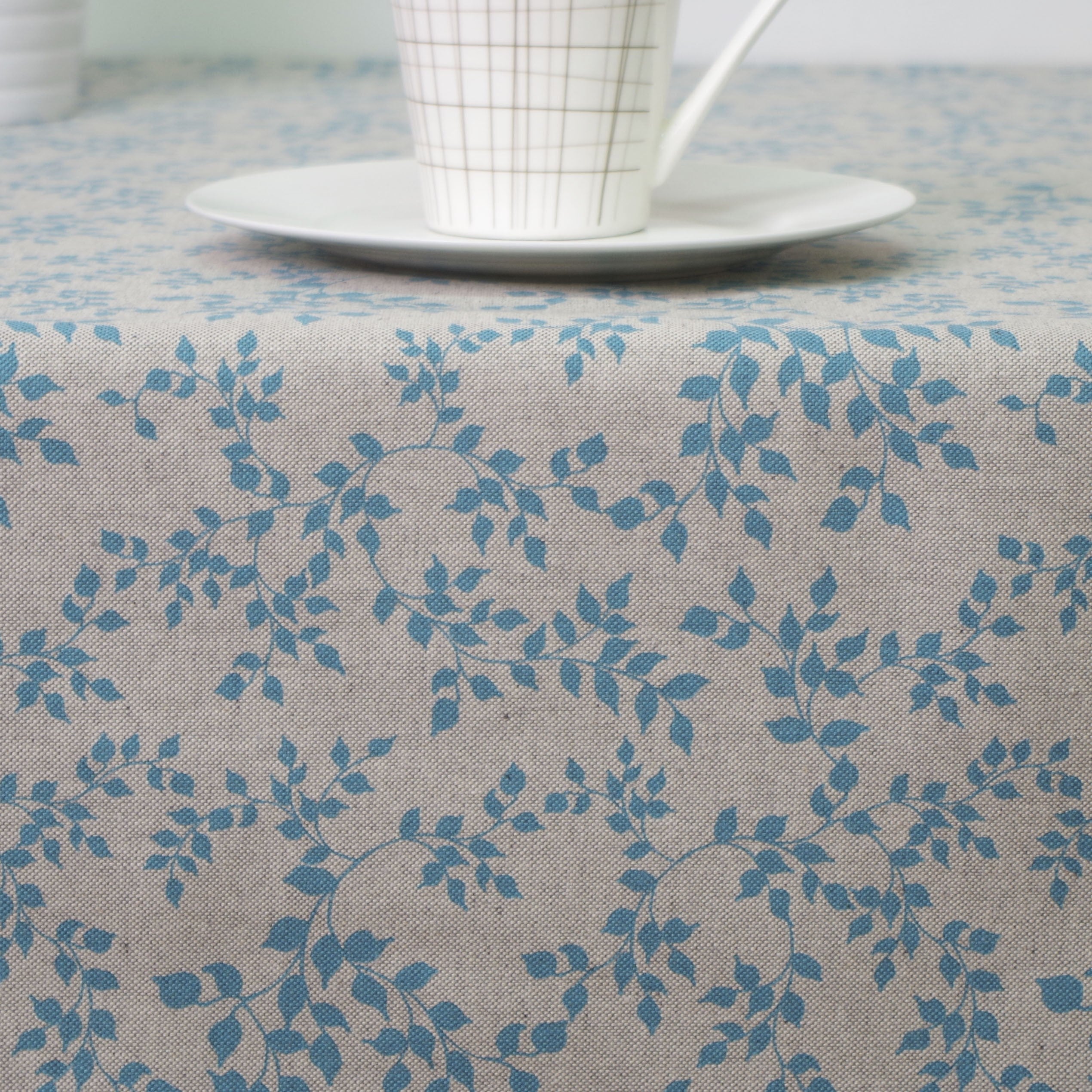 Mantel antimanchas eco polar azul
