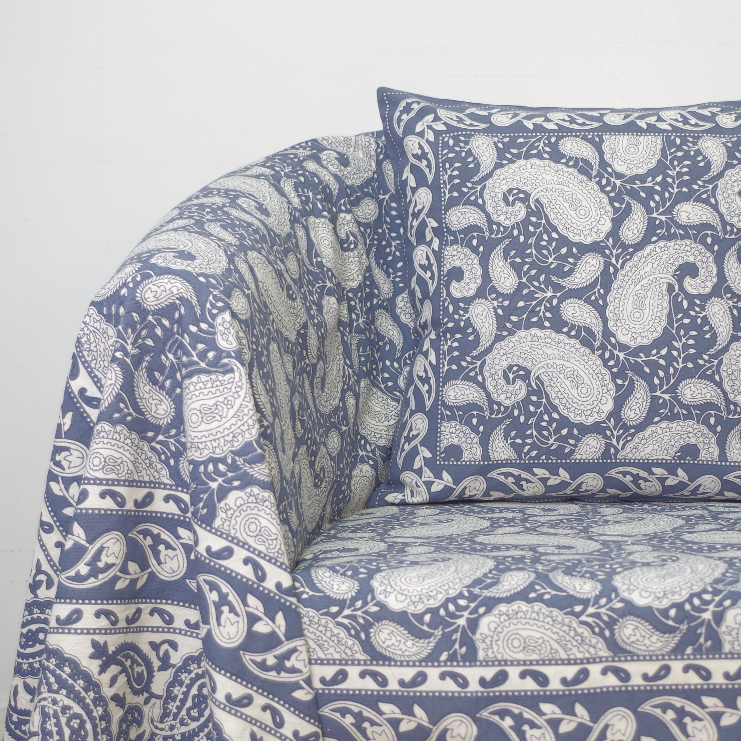 Foulard multiusos handmade cashemir azul 1