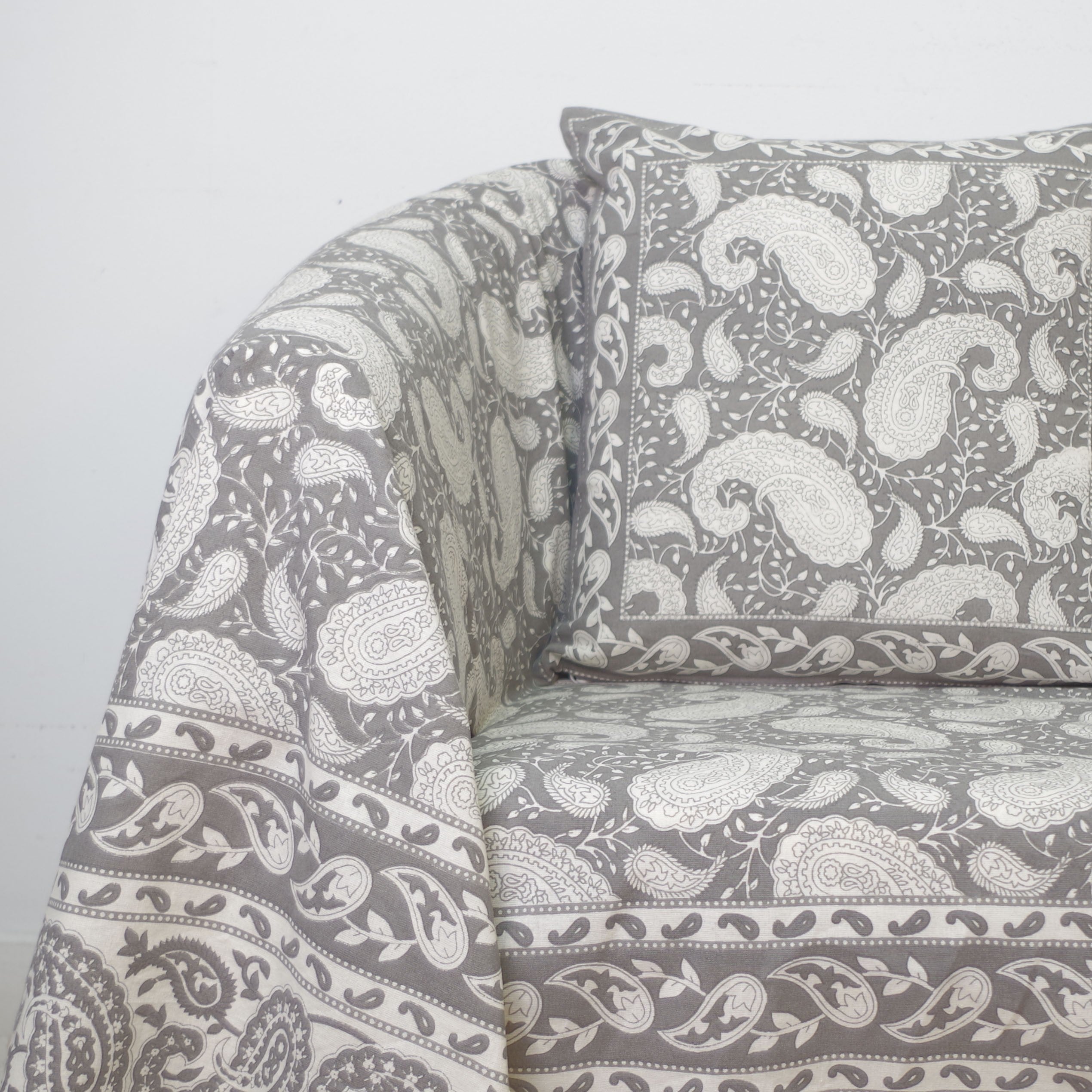 Foulard multiusos handmade cashemir gris 3
