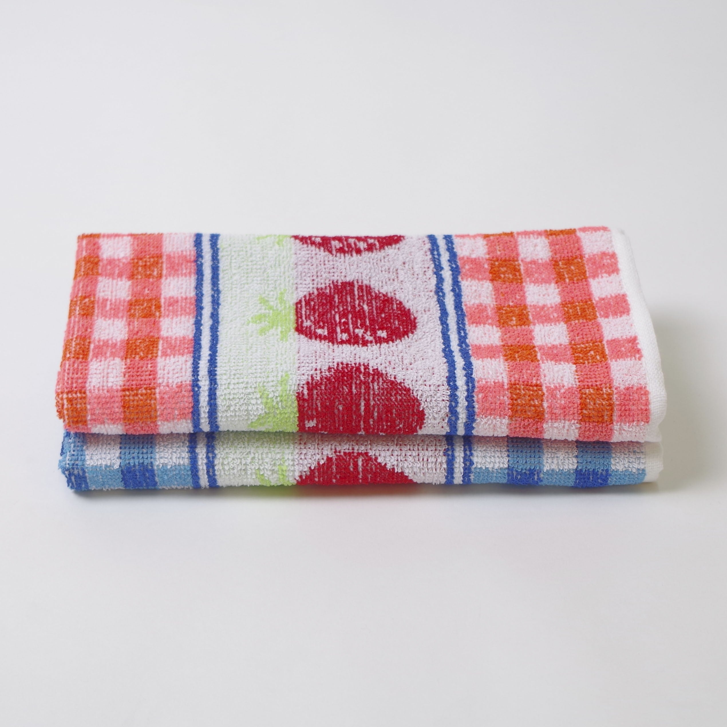 PAÑO DE COCINA IMPERIAL FRESAS AZUL