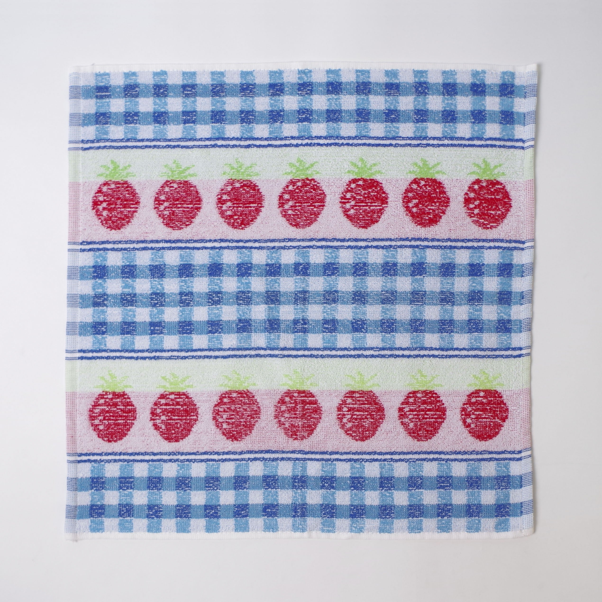 PAÑO DE COCINA IMPERIAL FRESAS AZUL
