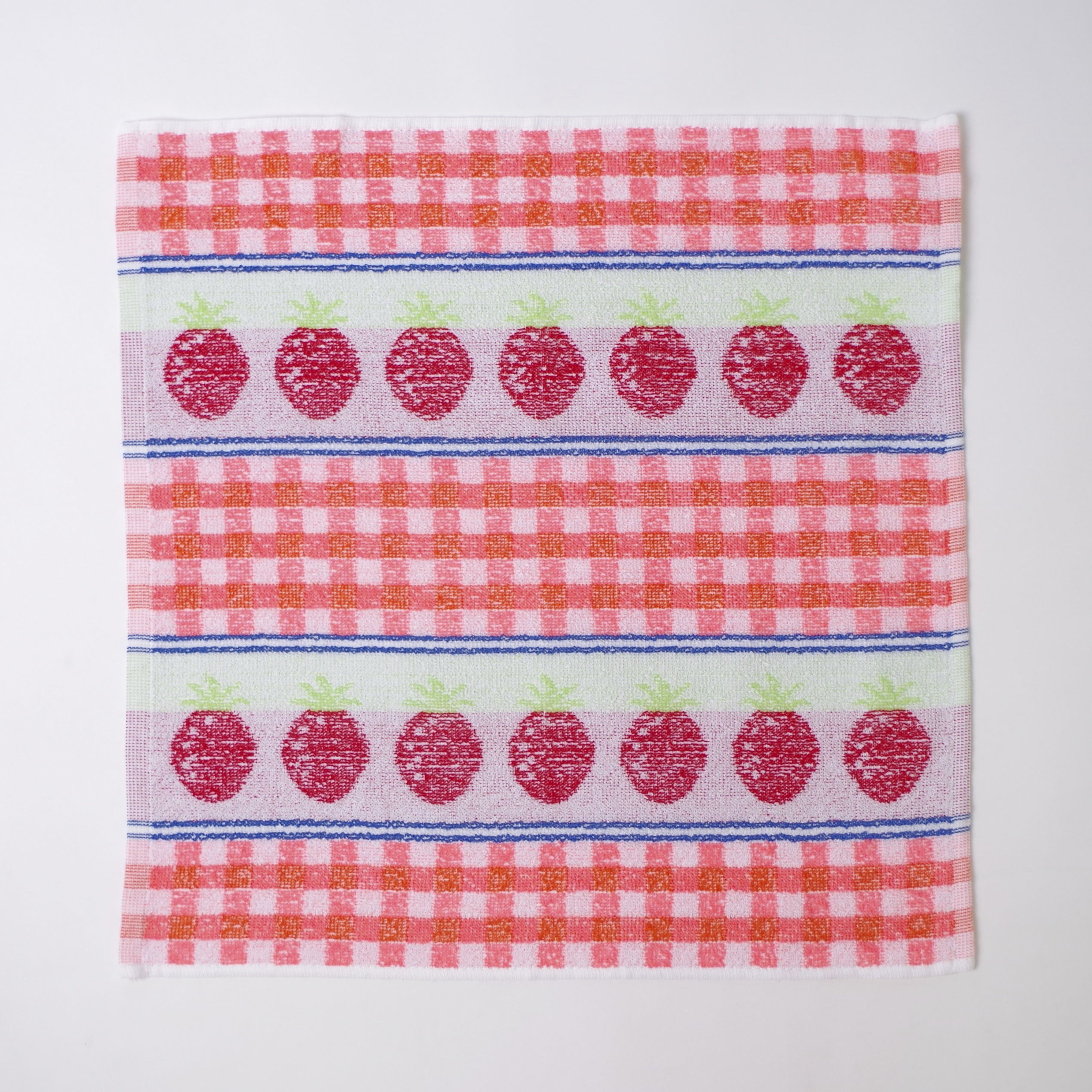PAÑO DE COCINA IMPERIAL FRESAS AZUL
