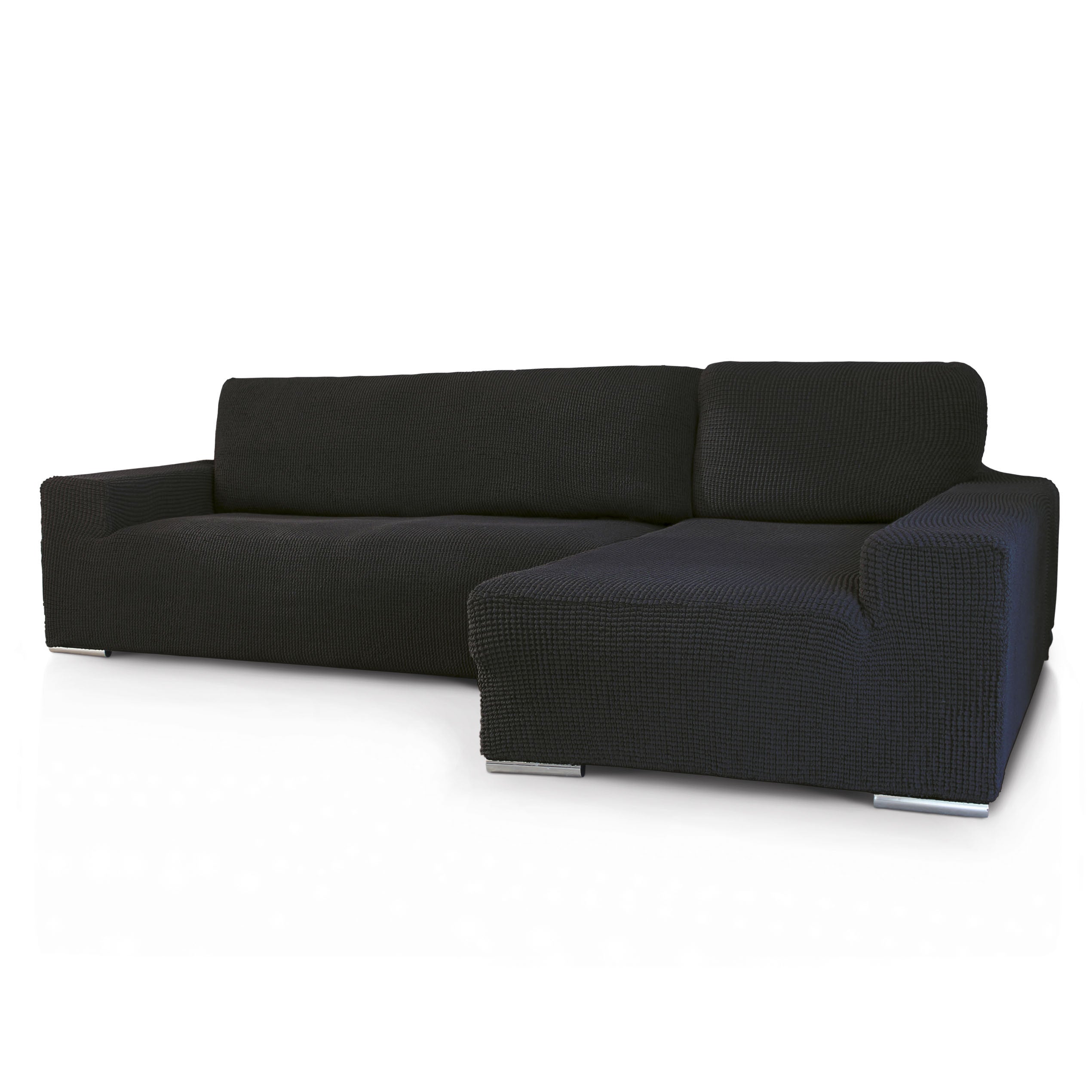 Funda de sofá chaise longue b/largo glamour