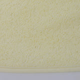 Pack 3 baberos rizo guardería color amarillo con elástico. Lavables, exterior de rizo y reverso impermeable. Medidas: 33x29cm
