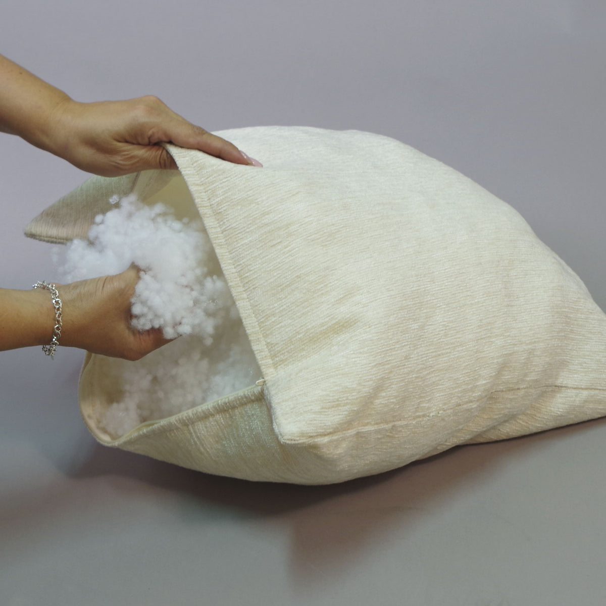 Relleno Para Cojines De Fibra Hueca Blanca - Almohadillas Interiores, Todos Los Tamaños, Suaves Y Esponjosas