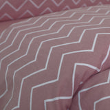 Funda nórdica franela zig zag siena