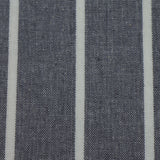 Delantal cotton rayas gris 9