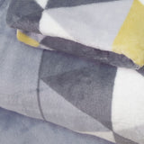 Juego de sábanas sedalina kubick gris