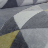 Juego de sábanas sedalina kubick gris