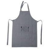 Delantal cotton 2773 gris