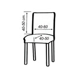Funda silla con respaldo soraya